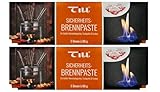 Till Sicherheits-Brennpaste 2x 3er à 80g (6 Stück) - Ideal für Fondue,...