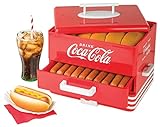 Salco Coca-Cola Hot Dog Maker - Dampfgarer und Brötchenwärmer im...