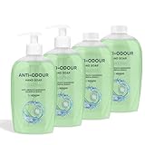 by Amazon Anti-Odour Handseife, 4 x 500 ml