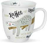 H:)PPY life Tasse mit Motiv Faultier | Kaffeetasse, Porzellan, 40 cl |...