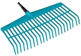 Gardena combisystem-Rechenbesen: Handlicher Zinkenbesen zum Zusammenfegen...