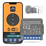 Smart WiFi Rolladenschalter Modul Mit Prozentfunktion, Wlan Rolladen...