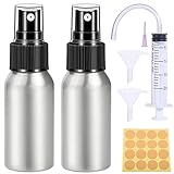 Nuts OT nuts Sprühflasche 50ml Klein 2 Stk Spray Bottle Aluminiumlegierung...