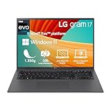 2023 LG gram 17 Zoll Ultralight Notebook - 1.350g Intel Core i7 Laptop...