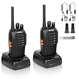 Walkie Talkie 16 Kanäle CTCSS/DCS - Wiederaufladbares Walkie Talkie...