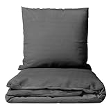 Seersucker Bettwäsche Wendeoptik Bettwäsche Bettgarnitur Bettbezug...