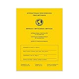 SellerRocket Impfpass/Impfbuch/Impfausweis - 2025 - Internationale...
