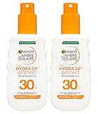 Garnier Ambre Solaire Hydra 24H Protect Sonnenschutzspray, hoher Schutz,...