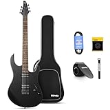 Donner Solid Body E-Gitarre, DMT-100 39 Zoll Metall E-Gitarre Bausatz mit...
