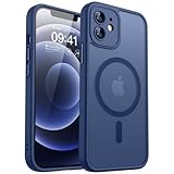 CANSHN für iPhone 12 Hülle mit Kameraschutz für Magsafe (TOP...
