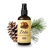 Zirben Kissenspray & Raumspray – 100 ml Naturrein mit echtem Zirbenöl...