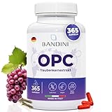 Bandini® OPC Traubenkernextrakt 365 Kapseln | Höchster OPC Gehalt nach...