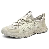 ASHION Wanderschuhe Damen Trekkingschuhe Herren rutschfeste Outdoor Schuhe...