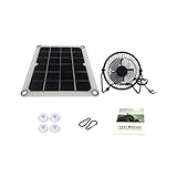 BEALIFE 10 W Solarpanel Set, wasserdicht, Mini Kühlgerät, Luftabsaugung,...