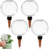 4 Stück Wasserkugeln für Pflanzen, Selbstbewässerung Bewässerungskugel,...