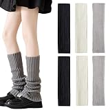 Celiodd 3 Paar Stulpen Damen Leg Warmers Ballett Beinstulpen Damen Winter...