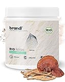 brandl® Bio Reishi Kapseln hochdosiert mit 1.300mg Reishi Pulver pro Dosis...