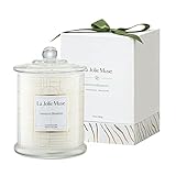 La Jolíe Muse Duftkerze im Glas,Jasmin Duftkerze, 280g Natürliches...