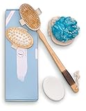Lilienfeldt® Rückeneincremer mit langem Stiel aus Lotusholz &...