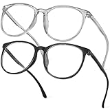 Aomig Blue Light Blocking Glasses 2PC Blaulichtfilter Brille Computerbrille...