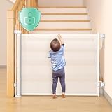 Momcozy Automatischer Verriegelung Treppenschutzgitter Ausziehbar für...