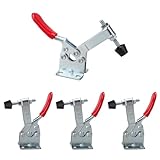 Schnellspanner GH-201-B, 4er-Pack Horizontal-Kniehebelspanner, 90kg...