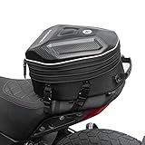ROCKBROS Hecktasche Motorrad Wasserdicht 20-35L, Motorrad Gepäcktasche...