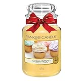 Yankee Candle Duftkerze im Glas (groß) | Vanilla Cupcake | Kerze mit...