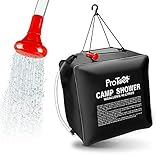 Camping Solar Duschtasche 10 Gallonen /40L, Solar Dusche Tasche Heiztasche...