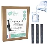 Ma Maison Durable 3 Stück französische Aktiv-Kohlestäbe | Filtration 1...