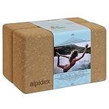 ALPIDEX Yogablock 2er oder 4er Set inkl. E-Book mit 100 Übungen...