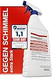 STOPPEX AKTIV Profi Schimmelentferner für Wand, Bad & Silikonfugen –...