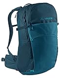 VAUDE Wanderrucksack Wizard Schwarz 24+4, wasserabweisender Rucksack Damen...