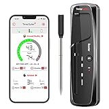 ThermoPro TempSpike Fleischthermometer Kabellos Grillthermometer Bluetooth...