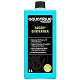AQUANIQUE Pool Algen-Entferner 1 L, flüssiges Algenmittel zur wirksamen...