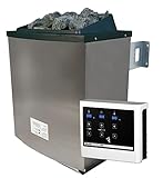 Chillroi® Saunaofen mit Steuerung inkl. Heizsteine 3,6kW, 4,5kW oder 9kW...