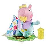 Peppa Pig Grunz und Kuschel Evie interaktive Babypuppe, 28 cm große Puppe...
