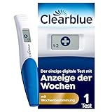 Clearblue Schwangerschaftstest Frühtest digital, Pregnancy Test, 1x...