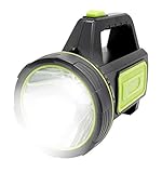 XUNATA Superheller LED Handscheinwerfer 6000 Lumens Outdoor Led...