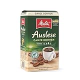 Melitta Auslese Filter-Kaffee 500g, Ganze Kaffee-Bohnen, Bohnen für...