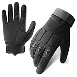 BTGHPI Vollfinger-Motorrad-Handschuhe, Touchscreens, Fahrradhandschuhe,...