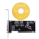 Geofray PCI Erweiterungs Karten Adapter 25Pin Parallel PCI Zu Parallel DB25...