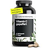 Vitamin C 500mg – 365 Kapseln – Premium: Aus pflanzlicher Fermentation...