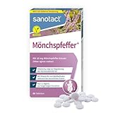 sanotact Mönchspfeffer (60 Tabletten) • Hochdosiert mit 10mg...