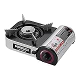 Campingofen - Grill und Herd zum Kochen im Freien | Leichter Heizkörper...