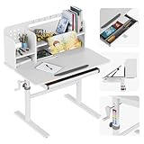 MARK ADLER Study 5.0 Ergonomischer Kinderschreibtisch, Höhenverstellbar,...