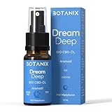 BOTANIX® Bio CBD Öl 10% Dream Deep - Vollspektrum Hanftropfen - Schlaföl...