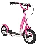 BIKESTAR Roller Kinderroller Tretroller Kickscooter mit Luftreifen für...