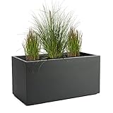 Pflanzwerk® Pflanzkübel TUB Anthrazit 45x100x45cm *Frostbeständiger...