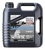 LIQUI MOLY Motorbike 4T 15W-50 Street | 4 L | Motorrad Synthesetechnologie...